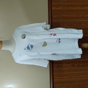 Reference Point Vintage Summertime T-Shirt Top 2X